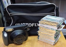 Retro Fujifilm Instax 210 Wide Instant Camera With Film & Bag - Tested Working