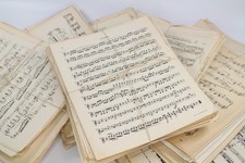 100x Vintage Music Sheets