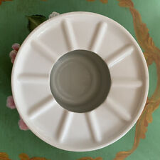 Friesland Jeverland White TeaPot Warmer 4 15 cm, porcelain Vintage 80's