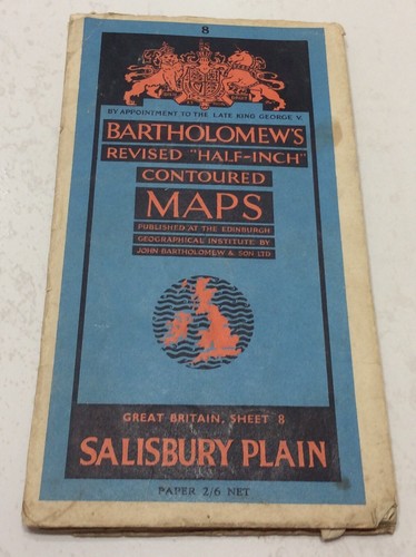 Vintage bartholomew paper - vintage,