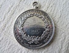 ANTIQUE SCOTTISH SILVER FARMING MEDAL FOR HEIFER OX PERTH 1852 J. MILLAR 44.7gs