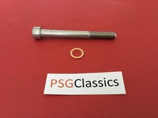 Yamaha DT125R RE X Stainless Steel Engine Oil Drain Screws Bolts DT DT125 Sump