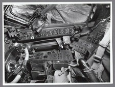 VICKERS VALIANT 1 FLIGHT DECK LARGE ORIGINAL VINTAGE PHOTO RAF 1