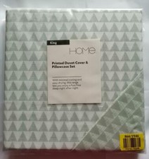 HOME Printed Duvet Cover &