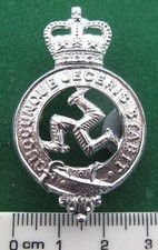 Isle of Man Police collar badge