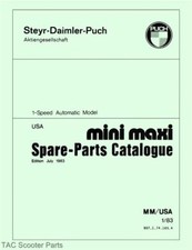 Puch mini maxi moped parts - puch,