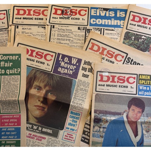 Disc and music - and, newspaper