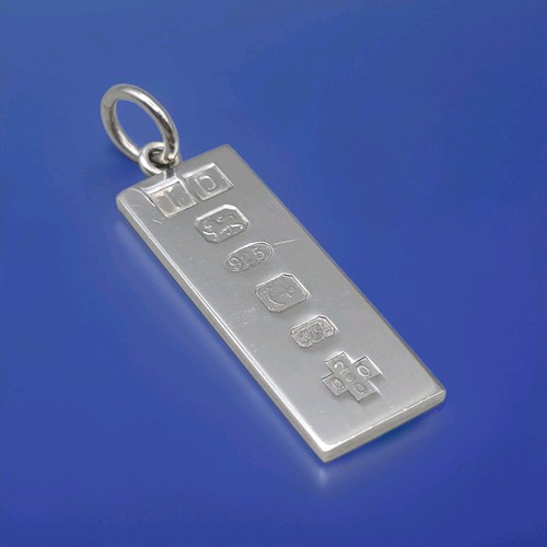 Vintage sterling silver ingot - silver,