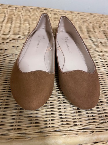 Primark tan colour faux suede - tan,