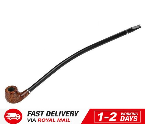 Wooden tobacco smoking pipe - wooden,