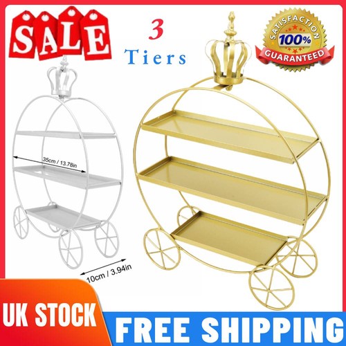 Tier dessert stand iron - 3-tier,