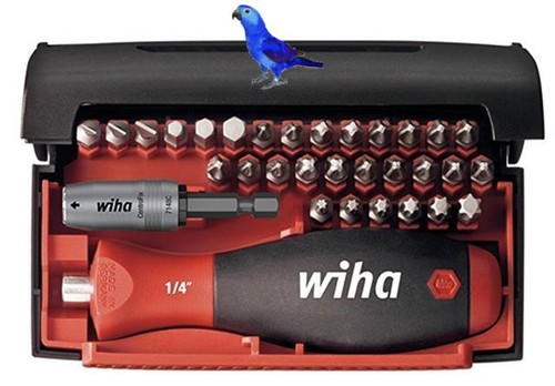 Wiha piece standard bit set - 32,