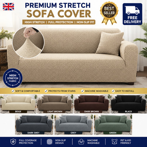 Universal seater sofa - sofa, covers