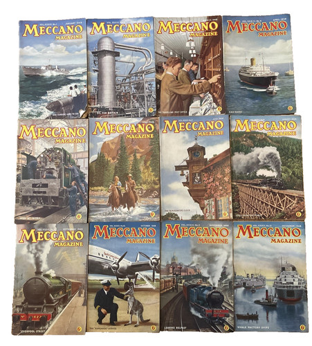 Meccano magazine 1948 full - magazine,
