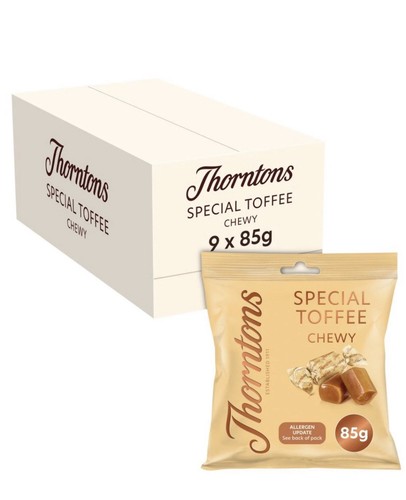 Thorntons chewy toffee - ,