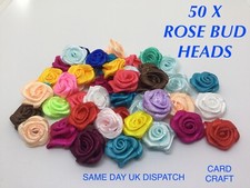 50 X MIX COLOUR 15MM SATIN