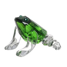 Crystal Frog Figurine