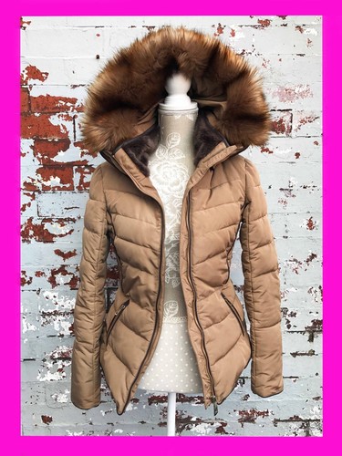 Zara coat puffa style jacket - zara,
