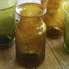 Rustic Recycled Glass Bottle