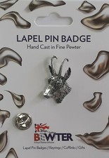 Chamois mountain goat Lapel