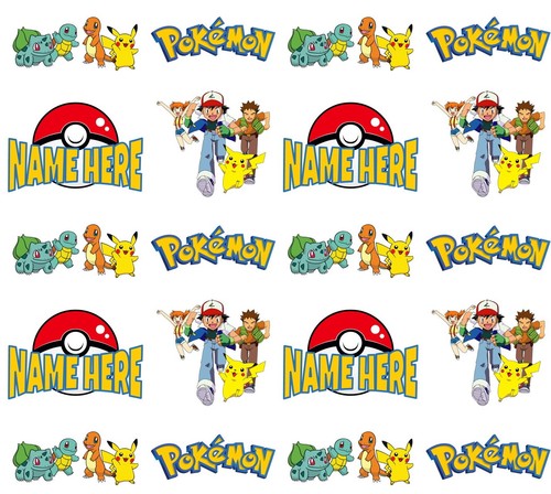 Pokemon personalised gift - pokemon,