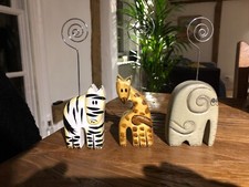 Set of 3 novelty animal photo