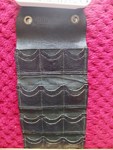 Rare vintage leather - leather, roll