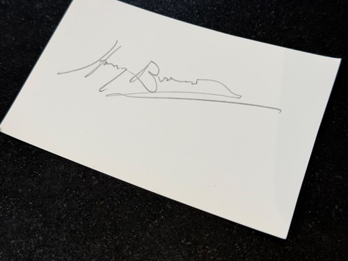 Harry broadhurst pencil signed - pencil,