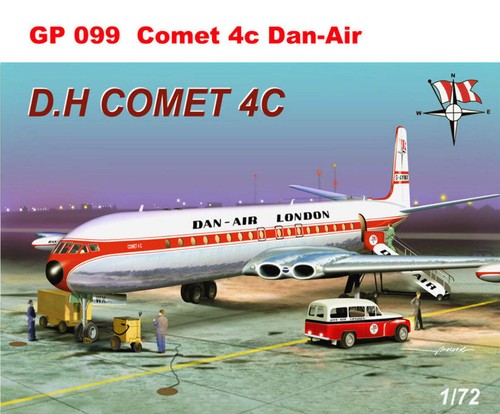 Mach gp099 de havilland - gp099, 1:72