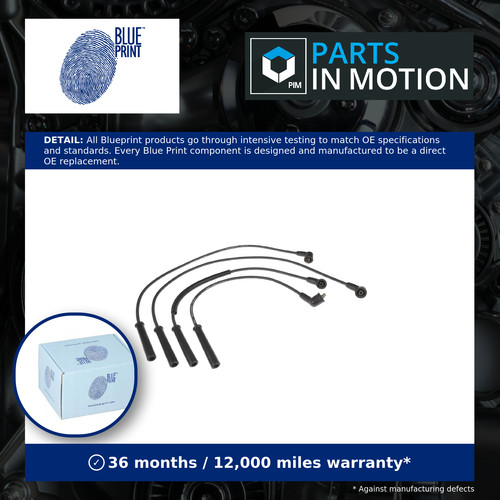 Leads ignition cables set - ignition,
