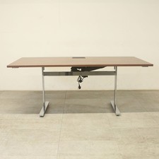 Walnut 1800mm Flip Top Table with Power/Data – PON959