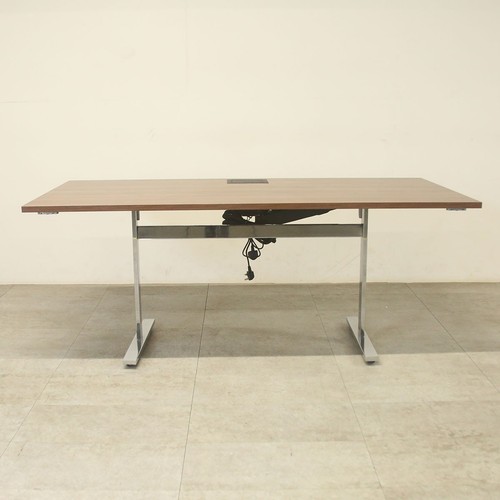 Walnut 1800mm flip top table - walnut,
