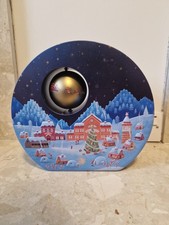 Empty Christmas Biscuit Tin