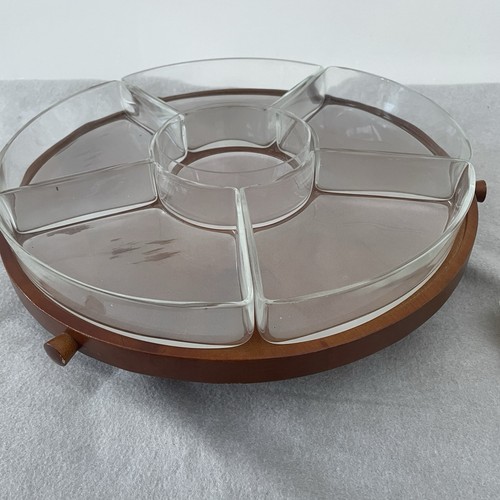 Vintage 1960s teak lazy - vintage, susan