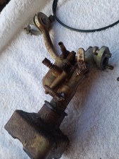 Vintage Atco Carb And Throttle