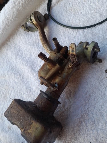 Vintage atco carb and - and, throttle