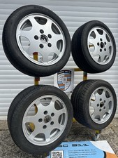 Porsche 944 951 Silver Rose alloy wheels Club Sport 924 968 964 928 turbo M030
