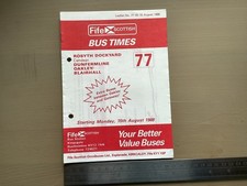 Fife Scottish Bus Group Route