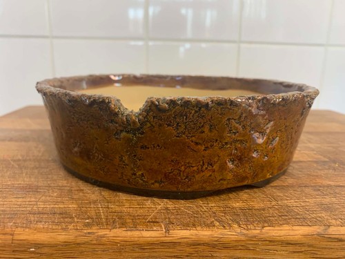 Handmade bonsai pot - pot, 19.5cm