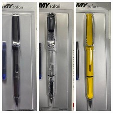 Lamy Safari Fountain Pen Professional Ergonomic Grip Steel Nib Assorted Colours