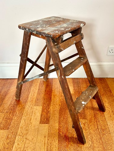 Vintage wooden folding - wooden,