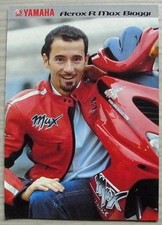 YAMAHA AEROX R MAX BIAGGI MOTORCYCLE 49cc Sales Brochure c2000 #3SC-YQ50MAX-00UK