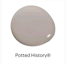 CRAFTED BY CROWN LUXURIOUS FLAT MATT FINISH PAINT SAMPLE "10MLs"- POTTED HISTORY