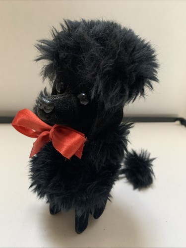 Vintage kamar black poodle toy - vintage,