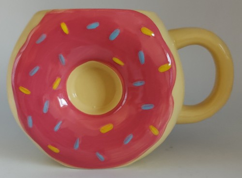 Dohnut sprinkles mug pink - dohnut,