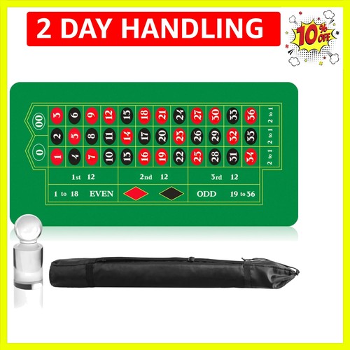 Roulette mat tabletop felt - roulette,