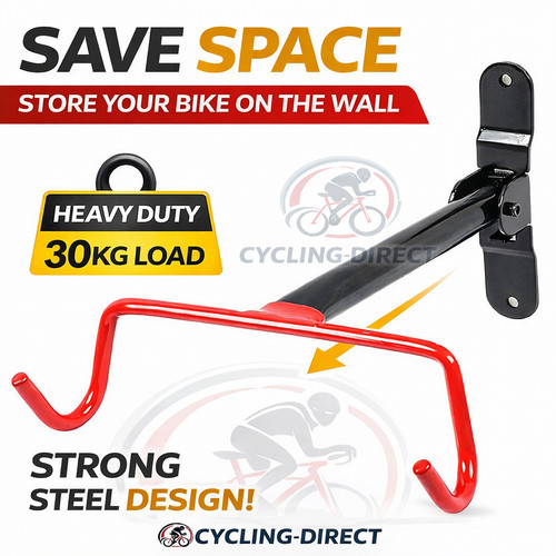 Bike wall mount - bike, heavy