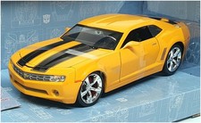Jada 1/24 Scale 98497 - Chevy Camaro Concept Bumblebee & Collectible Coin Yellow