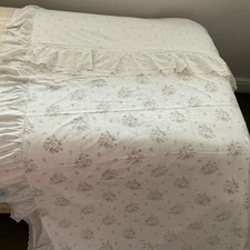VTG Janet Reger Single Floral Lace Duvet Cover Excellent Condition