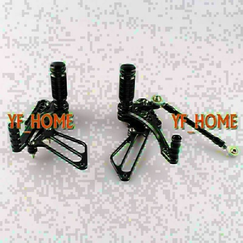 Motorcycle rear set rearsets - set,